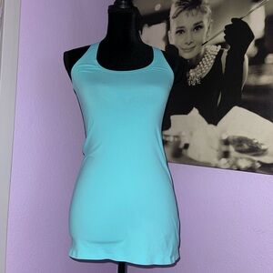 Lululemon Turquoise Blue Racerback Athletic Tank Top